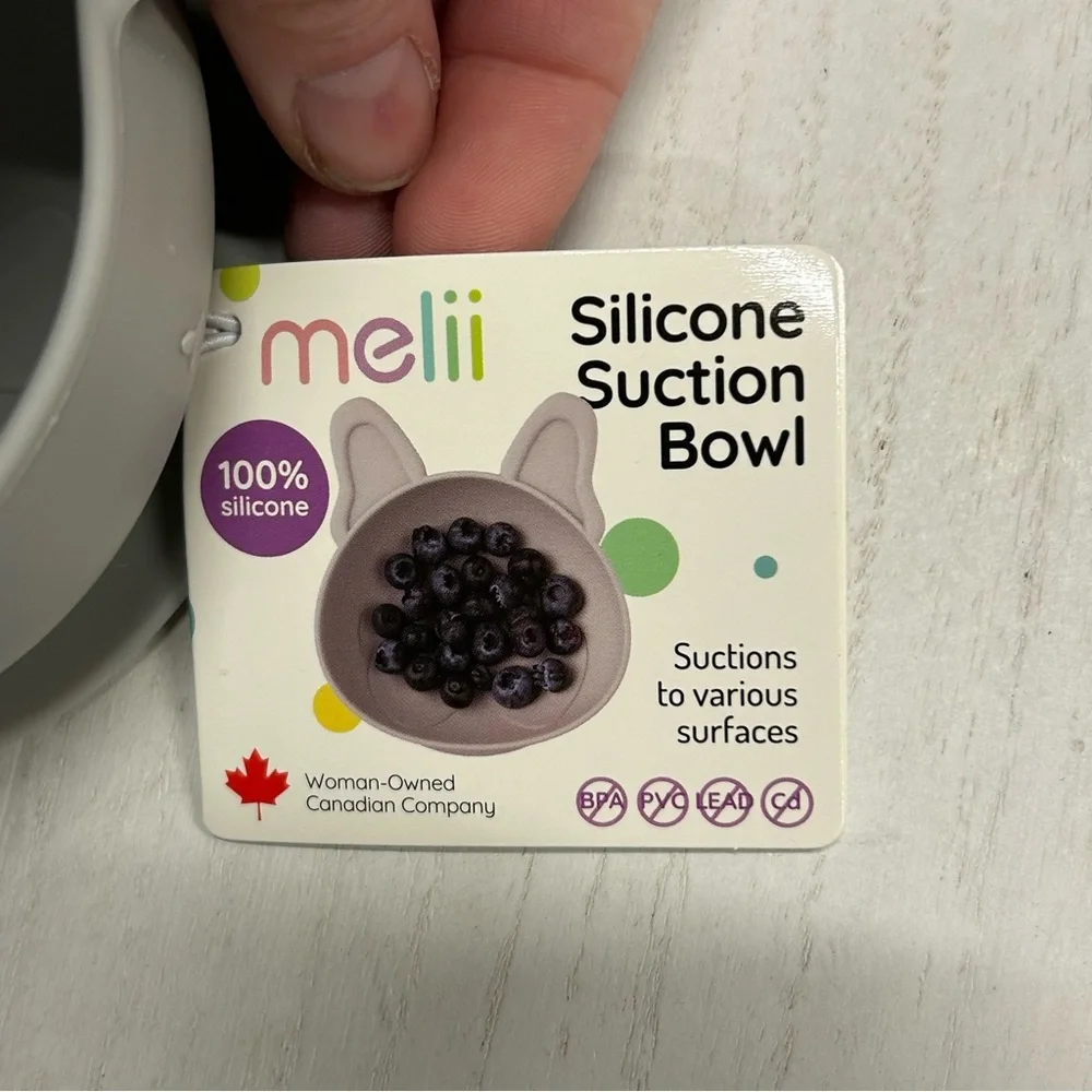 Carters Long‎ Sleeve Onesies 2 Melii Silicone Suction Bowls Baby Lot 12M/18M NWT